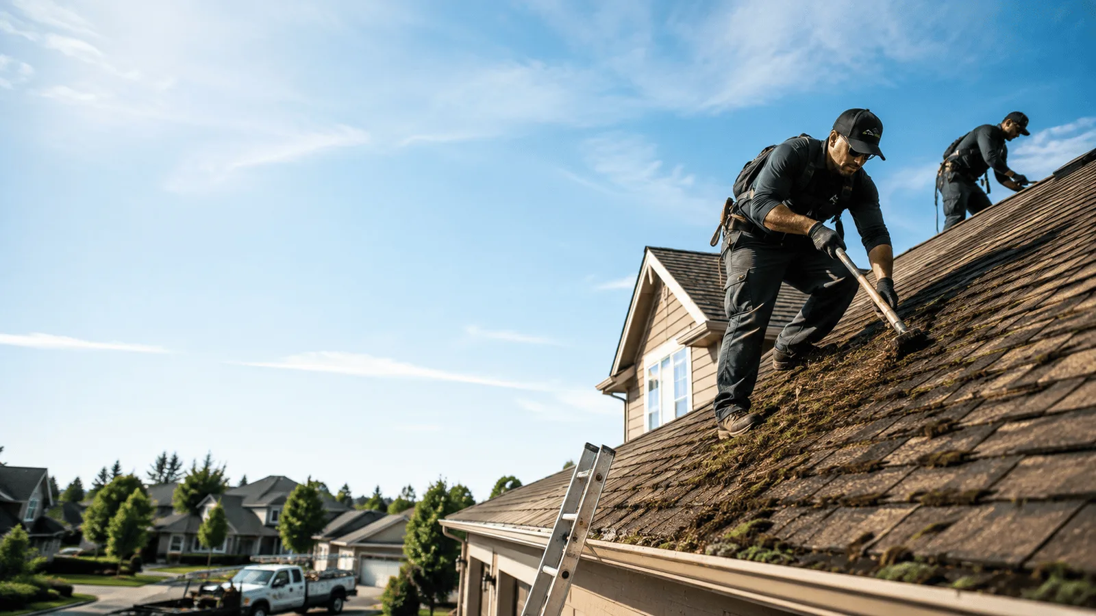 Roof Moss Removal in Pulaski, WI near me